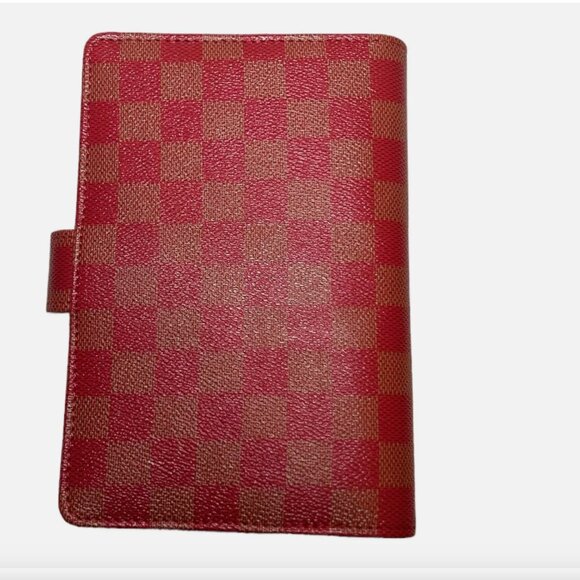 COPY - Red - A6 Checkered Binder - New - Picture 2 of 4
